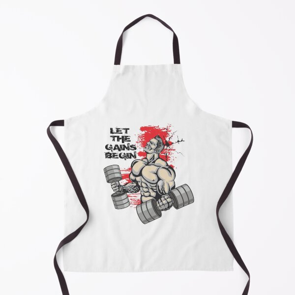 Item preview, Let the gains begin - Crazy gains - Nothing beats the feeling of power that weightlifting, powerlifting and strength training it gives us! A beautiful vintage design representing body positivity! designed and sold by crazycollective.