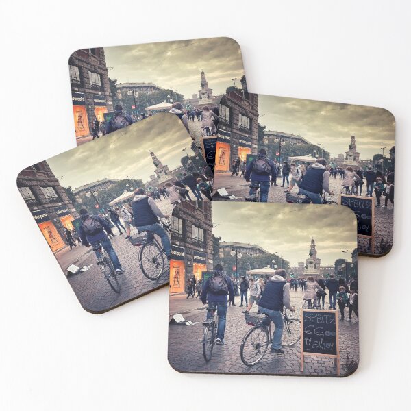 Item preview, Biking in Milano, Italy  designed and sold by eleonoraingrid.