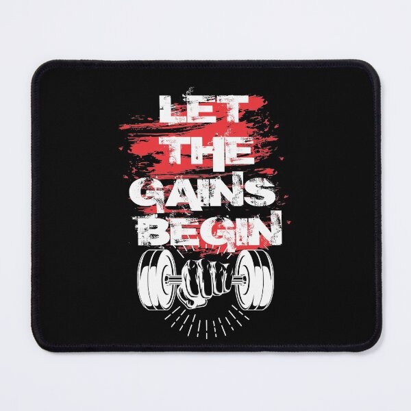 Item preview, Let the gains begin - Crazy gains - Nothing beats the feeling of power that weightlifting, powerlifting and strength training it gives us! A beautiful vintage design representing body positivity! designed and sold by crazycollective.