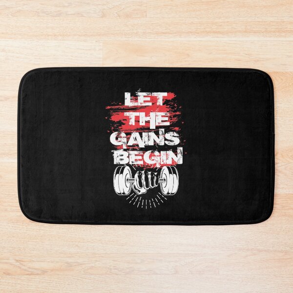 Item preview, Let the gains begin - Crazy gains - Nothing beats the feeling of power that weightlifting, powerlifting and strength training it gives us! A beautiful vintage design representing body positivity! designed and sold by crazycollective.