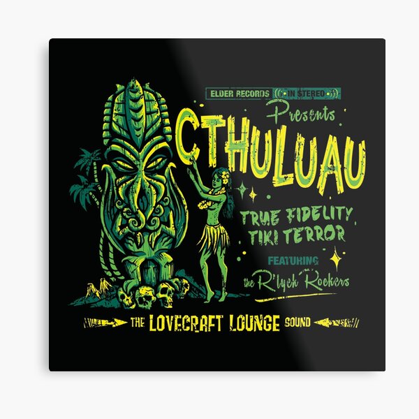 Cthuluau Metal Print