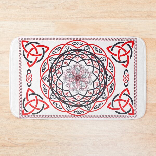Item preview, Red & Black Celtic Knots designed and sold by SpiroCat.