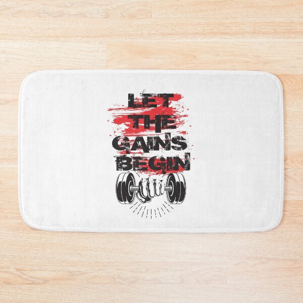 Item preview, Let the gains begin - Crazy gains - Nothing beats the feeling of power that weightlifting, powerlifting and strength training it gives us! A beautiful vintage design representing body positivity! designed and sold by crazycollective.