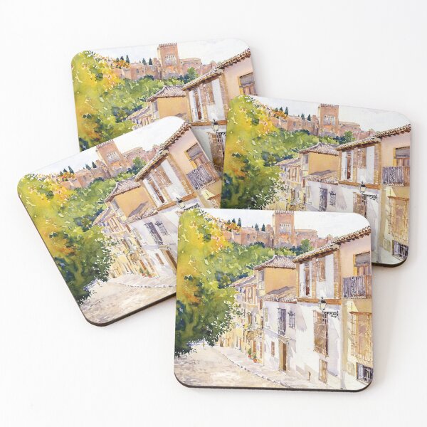 Item preview, Cuesta Victoria, The Albaicin, Granada designed and sold by Margaret Merry.