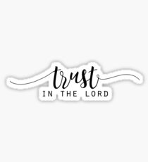 Christliches Zitat Sticker