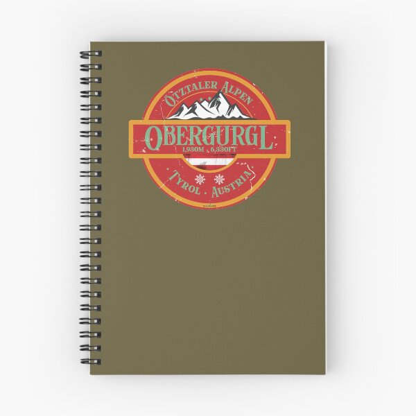 Item preview, Obergurgl Ski Austria Skiing Alps Sticker T-Shirt 02 designed and sold by OuterShellUK.