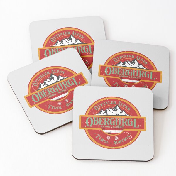 Item preview, Obergurgl Ski Austria Skiing Alps Sticker T-Shirt 02 designed and sold by OuterShellUK.