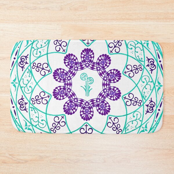Item preview, Turquoise and Purple Dreams designed and sold by SpiroCat.