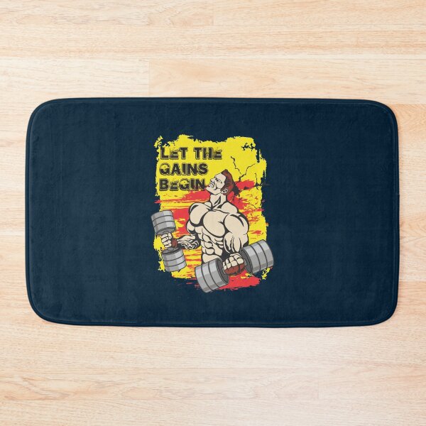 Item preview, Let the gains begin - Crazy gains - Nothing beats the feeling of power that weightlifting, powerlifting and strength training it gives us! A beautiful vintage design representing body positivity! designed and sold by crazycollective.