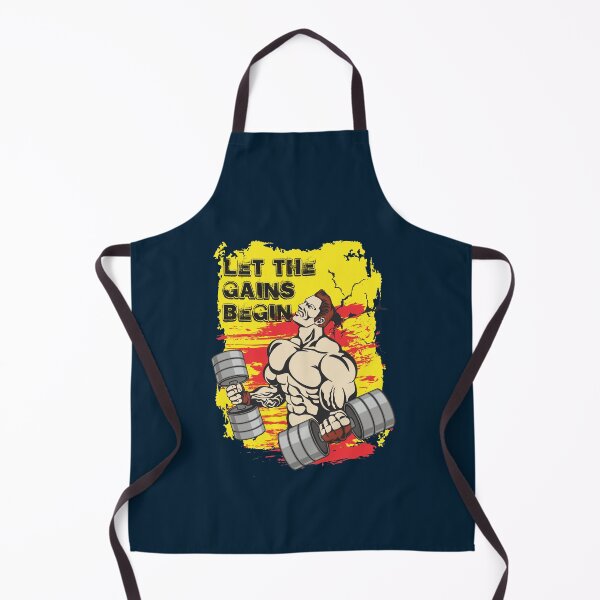 Item preview, Let the gains begin - Crazy gains - Nothing beats the feeling of power that weightlifting, powerlifting and strength training it gives us! A beautiful vintage design representing body positivity! designed and sold by crazycollective.
