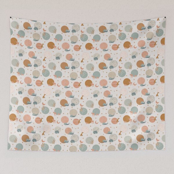 Item preview, Tiny hearts - light beige designed and sold by MoshitoDesigns.