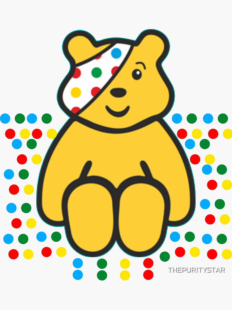 Sticker « Pudsey Bear Enfants dans le besoin Made In Pudsey
