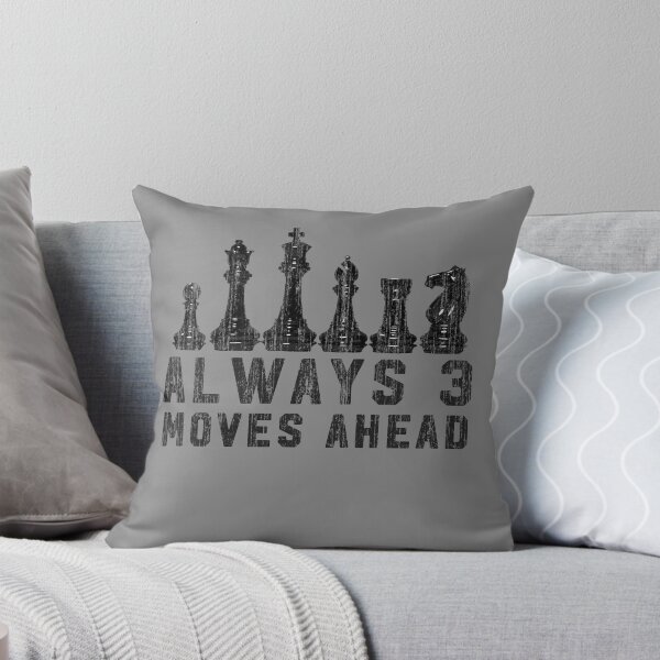 Item preview, Chess Always 3 Moves Ahead designed and sold by SteamerTees.