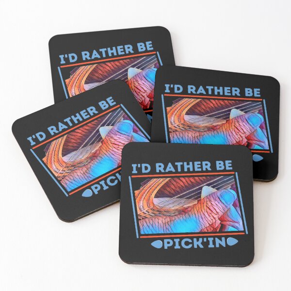 Item preview, I'd Rather Be Pick'in designed and sold by DerickQuince.
