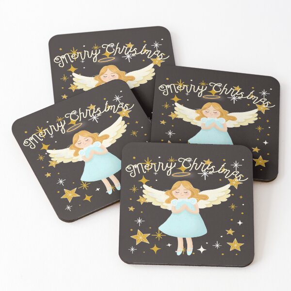 Item preview, Merry Christmas Traditional Classic Vintage Xmas Angel designed and sold by LMcDs.