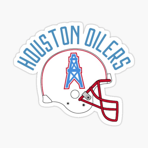 Bum Phillips Oilers Logo - Houston - Sticker