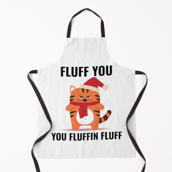 Item preview, Fluff you Fluffin Fluff - Funny Cat Christmas designed and sold by jonrdesign.