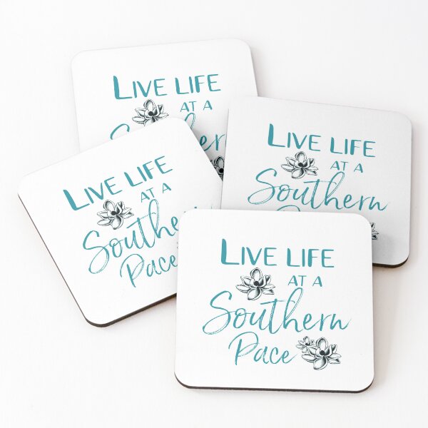 Item preview, Southern Pace in Teal designed and sold by designbyjodyb.
