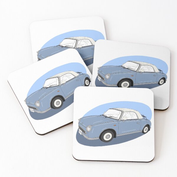 Item preview, Nissan Figaro - Lapis Grey designed and sold by ThatsSoEadie.
