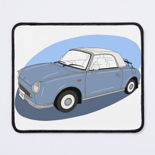 Item preview, Nissan Figaro - Lapis Grey designed and sold by ThatsSoEadie.