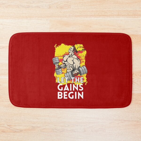 Item preview, Let the gains begin - Crazy gains - Nothing beats the feeling of power that weightlifting, powerlifting and strength training it gives us! A beautiful vintage design representing body positivity! designed and sold by crazycollective.