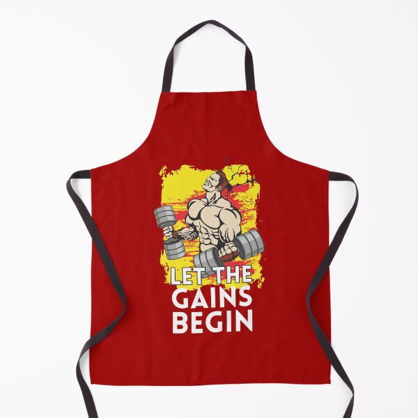 Item preview, Let the gains begin - Crazy gains - Nothing beats the feeling of power that weightlifting, powerlifting and strength training it gives us! A beautiful vintage design representing body positivity! designed and sold by crazycollective.