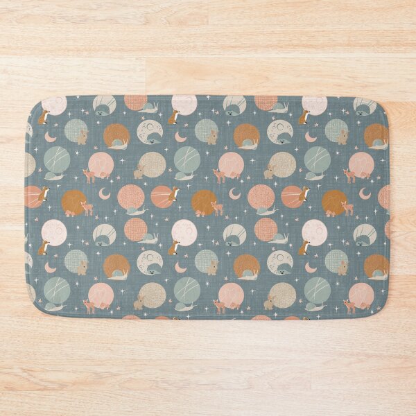 Item preview, Tiny hearts - dark blue designed and sold by MoshitoDesigns.