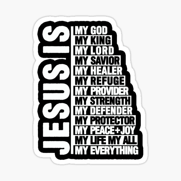 Item preview, Jesus Is My God designed and sold by plushism.