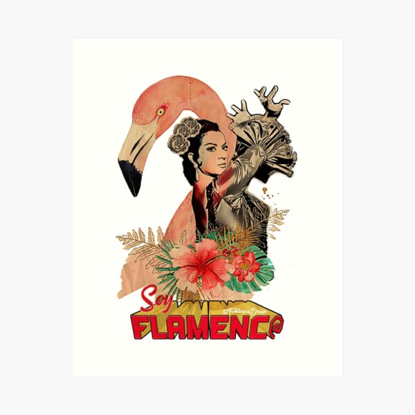 Vista previa del artículo con la obra «Lola Flores Soy Flamenca», diseñado y vendido por JmB Folkloricas.