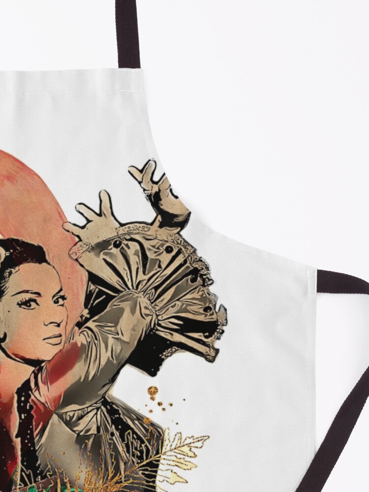 Imagen 3 de 6, Delantal con la obra Lola Flores Soy Flamenca, diseñada y vendida por danimota.