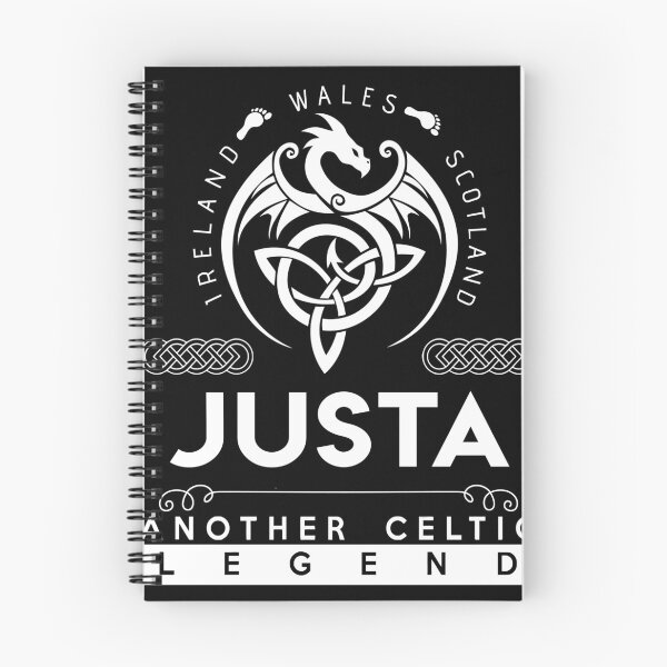 Item preview, Camiseta con nombre de Justa - Camiseta con artículo de regalo de otra leyenda celta de Justa designed and sold by artiagasonya.
