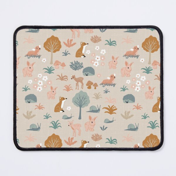 Item preview, Amiguitos en el bosque - beige claro designed and sold by MoshitoDesigns.