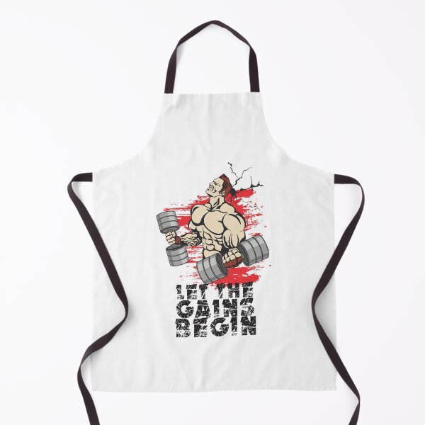 Item preview, Let the gains begin - Crazy gains - Nothing beats the feeling of power that weightlifting, powerlifting and strength training it gives us! A beautiful vintage design representing body positivity! designed and sold by crazycollective.