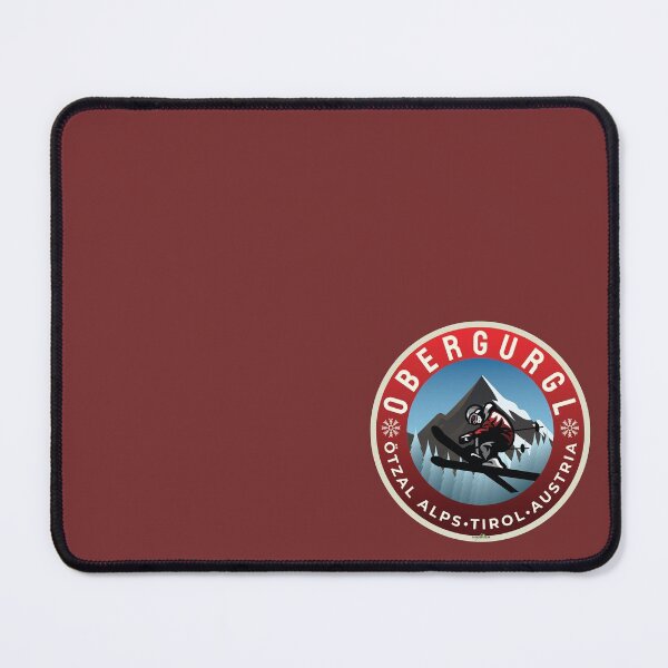 Item preview, Obergurgl Ski Austria Skiing Alps Sticker T-Shirt 04 designed and sold by OuterShellUK.