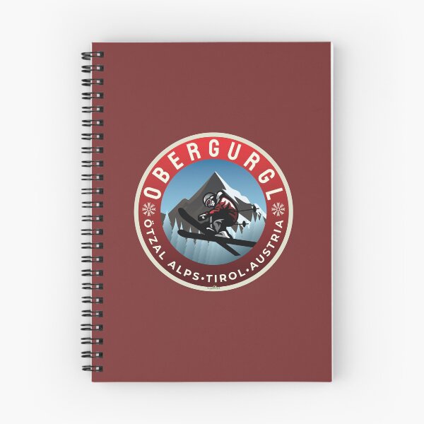 Item preview, Obergurgl Ski Austria Skiing Alps Sticker T-Shirt 04 designed and sold by OuterShellUK.