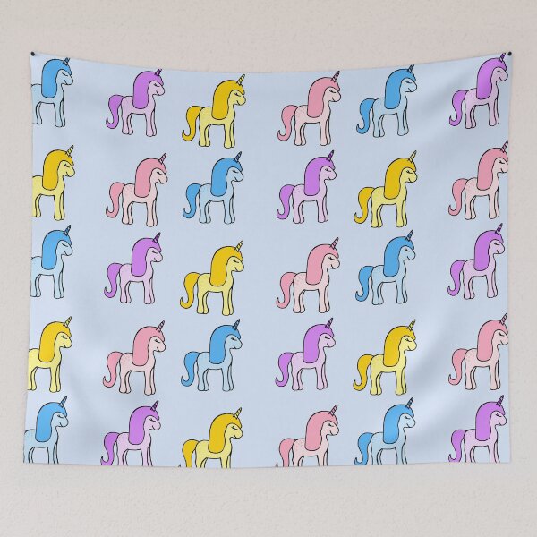 Item preview, Minimalistic Super Cute And Happy Colorful Baby Unicorn Pattern Pack designed and sold by Barolina.