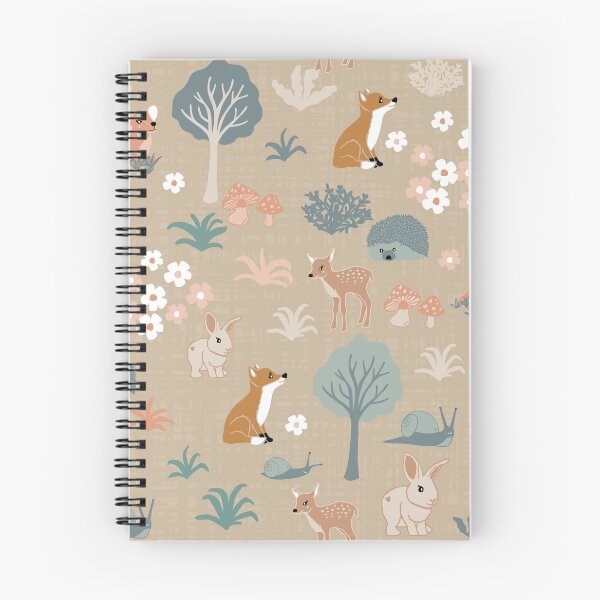 Item preview, amigos en el bosque - beige oscuro designed and sold by MoshitoDesigns.
