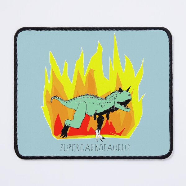 Item preview, Supercarnotaurus - with black letters designed and sold by HeyK.