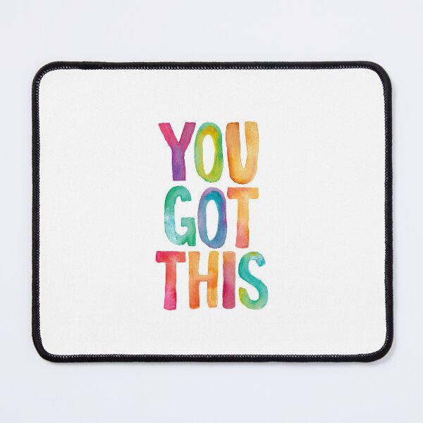 Item preview, You Got This Rainbow Watercolor designed and sold by MotivatedType.