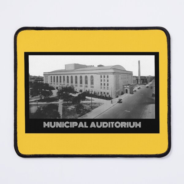 Item preview, Municipal Auditorium- Yellow designed and sold by DeadStadium.