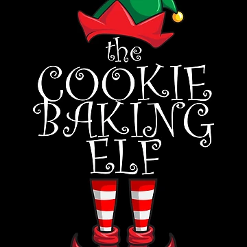 Vorschaubild zum Design Cookie Baking Elf Matching Christmas Pajama Baking Elf Gear von DynamicDesign