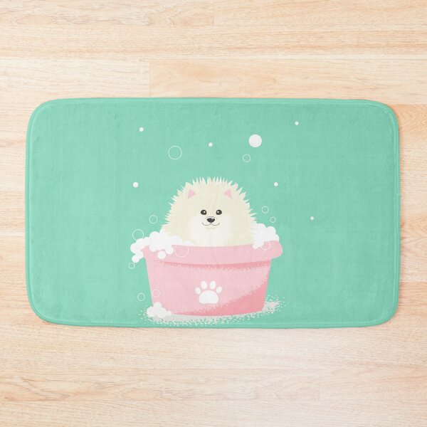 Item preview, Pomeranian in a bath  designed and sold by Mirosi-S.