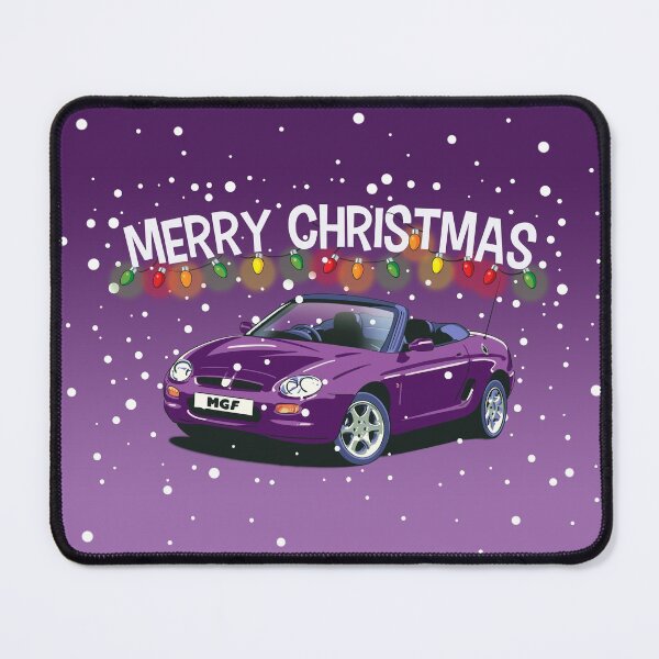 Item preview, Amaranth Purple MGF Car Christmas Card designed and sold by Webazoot Industries - Car Art.