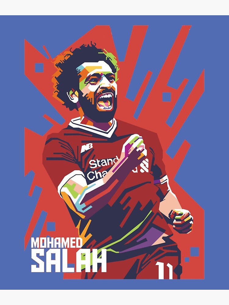 Mohamed Salah Jersey Photographic Print for Sale by CoreyGodbold