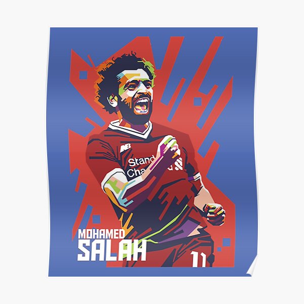 Mohamed Salah 2021 Jersey Sticker for Sale by Zgjimi17