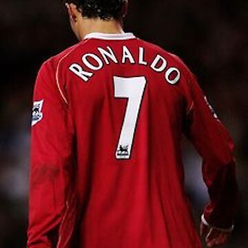 Nike Cristiano Ronaldo Manchester United 2007 2008 Home Long Sleeve Soccer Jersey Shirt L SKU#237925-666