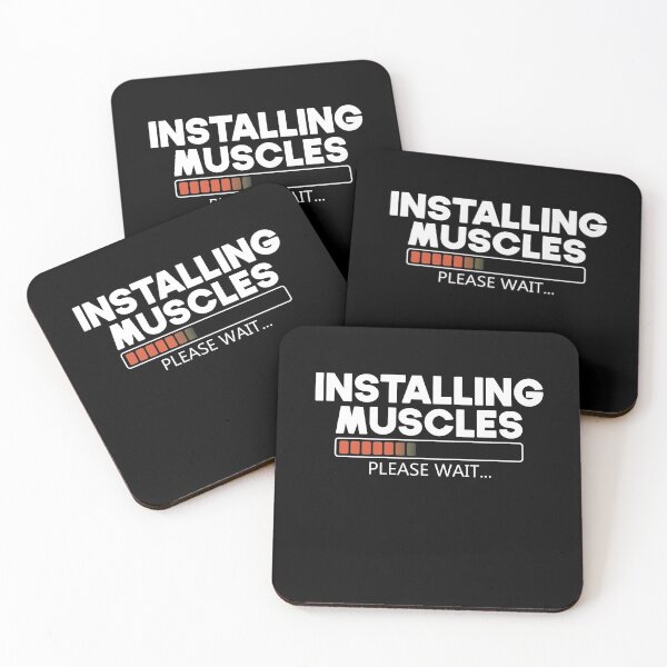 Item preview, Installing Muscles Please Wait designed and sold by Ismaibeen.