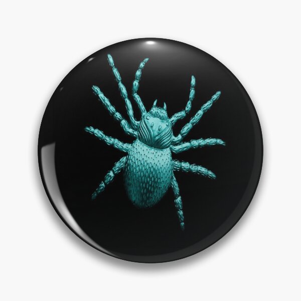 Item preview, Creepy crawly Teal bug pattern  by Iritof designed and sold by iritof.