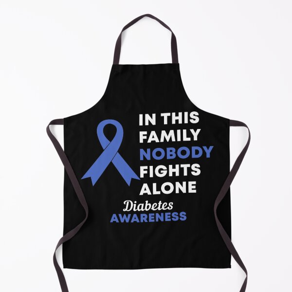 Item preview, In This Family Nobody Fights Alone Diabetes Awareness designed and sold by Color-Sparkle.