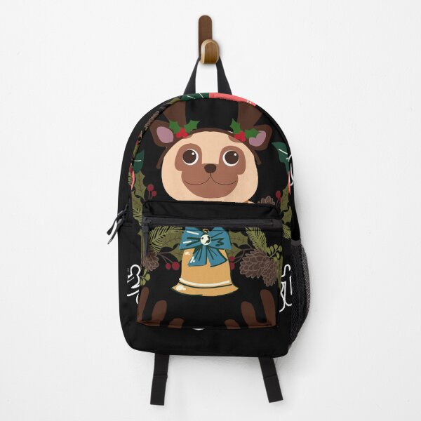 Item preview, Merry Christmas Pug funny cute designed and sold by SYNTASTIC.